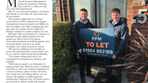 Celebrating Our Feature in the Yorkshire Business Review: A Testament to Our Commitment as a Leading Letting Agent in York